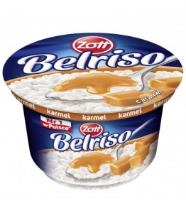 RYŻ NA MLEKU KARMEL/PISTACJA BELRISO