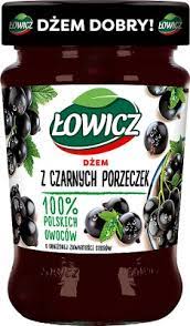 DŻEM CZARNA PORZECZKA 280G ŁOWICZ