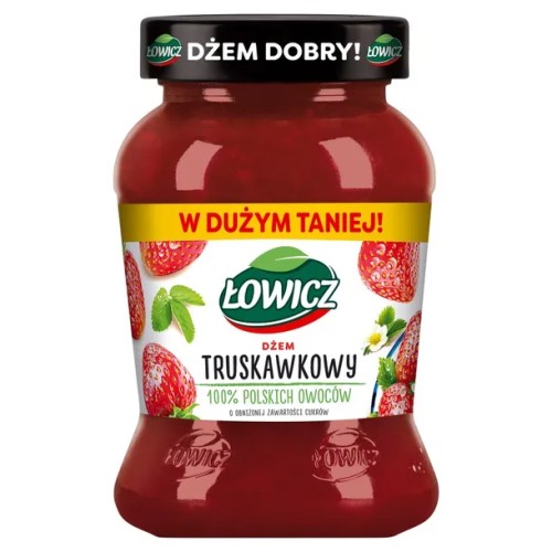 DŻEM TRUSKAWKOWY 280G ŁOWICZ [2023-07-10 12:19:46]