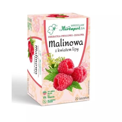 HERBATA MALINA LIPA 20X3G HERBAPOL W [2023-09-21 11:20:09]