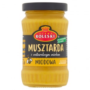 MUSZTARDA ROLESKI 175G MIODOWA