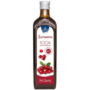 SOK ŻURAWINA 100% 0,5L OLEOFARM