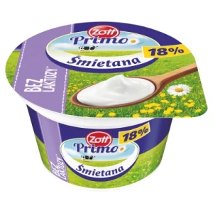 śmietana 18% 180g b/l zott
