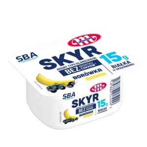 JOGURT SKYR TYPU ISL.BORÓWKA-BANAN 140G