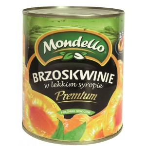 BRZOSKWINIE 820G MONDELLO