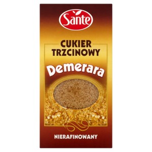 CUKIER TRZCINOWY NIERAFI. 500G SANTE