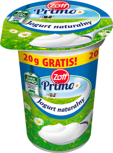 JOGURT NATURALNY 180G +20G ZOTT