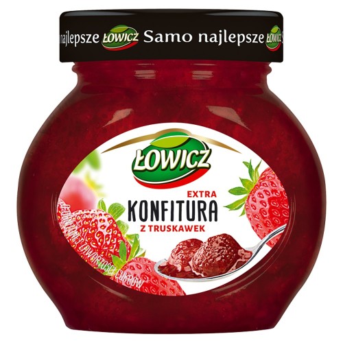KONFITURA Z TRUSKAWEK 240G ŁOWICZ [2023-09-22 11:57:24]