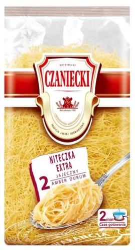 MAKARON NITECZKA DURUM 250G CZANIECKI [2023-09-22 12:42:05]