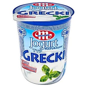JOGURT NATURALNY GRECKI 400G MLEKOVITA