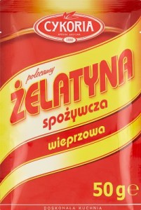 ŻELATYNA SPOŻYCZA 50G.CYKORIA