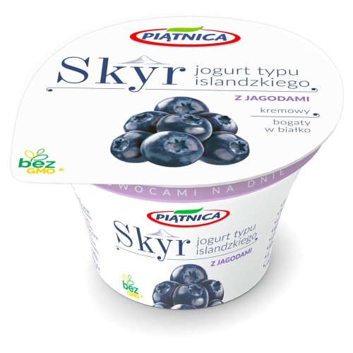 JOGURT SKYR JAGODA 150 G PIĄTNICA [2022-09-08 02:53:00]