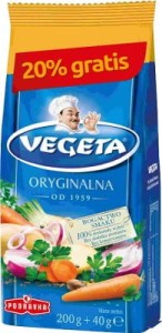 VEGETA 200G +20%GRATIS