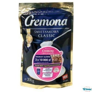 ŚMIETANKA 200G CREMONA NIEBIESKA