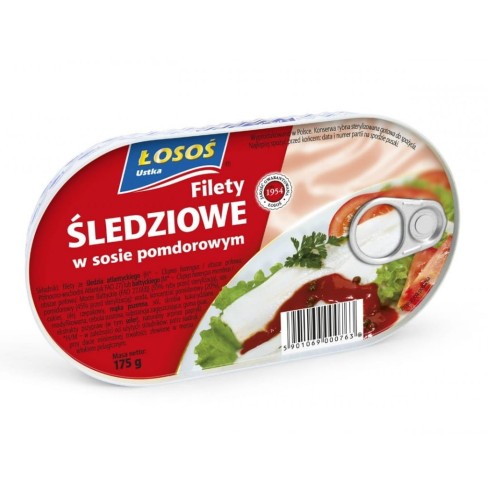 FILETY ŚLEDŹ.W SOSIE POM.175G ŁOSOŚ [2025-01-07 10:58:29]