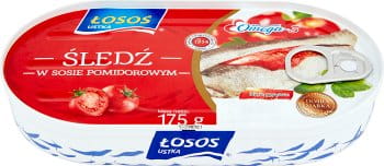 ŚLEDŹ W POMIDORACH 175G LOSOS [2025-01-07 01:21:54]
