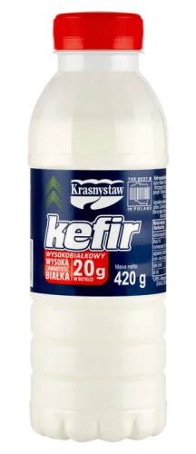 KEFIR WYSOKOBIAŁKOWY 420G [2026-02-02 10:38:35]