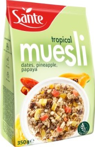 MUSLI TROPIKALNE 350G SANTE