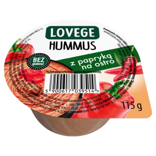 HUMMUS Z OST.PAPRYKĄ 115G SANTE [2025-01-08 01:52:42]