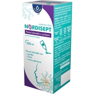 NORDISEPT Z CYNKIEM 200ML OLEOFARM