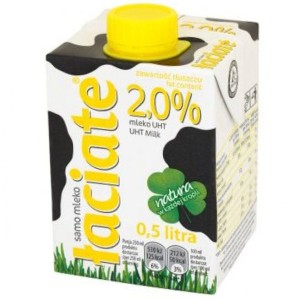 MLEKO ŁACIATE 2% 0.5L
