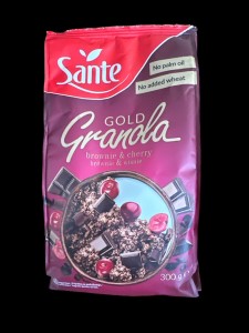GRANOLA GOLD BROWNIE&WIŚNIA 300G SANTE