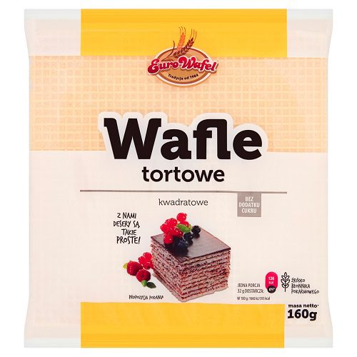 WAFLE TORTOWE 160G KWADRAT [2025-01-07 01:43:35]