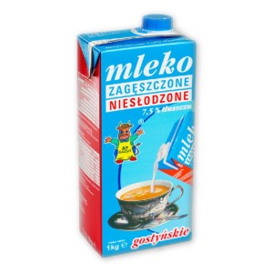 MLEKO ZAG 1L. NIESŁ KARTON GOSTYŃ