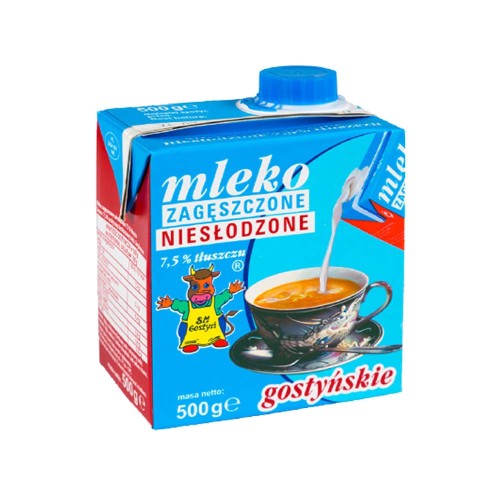 MLEKO ZAG. 500G.NIESŁ.KARTON GOSTYŃ [2022-09-12 11:35:00]