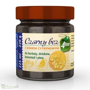 CZARNY BEZ Z S. CYTRY. 220G GRE 4 TEA