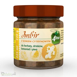 IMBIR Z SOKIEM CYTRY. 220G GRE 4TEA