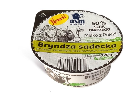 BRYNDZA OWCZA 50% 120G [2026-02-02 04:58:02]