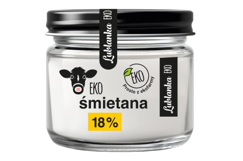 EKO ŚMIETANA 18% SŁOIK 250G [2026-01-30 12:31:51]