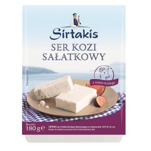SER SIRTAKIS SAŁATKOWY KOZI 180G