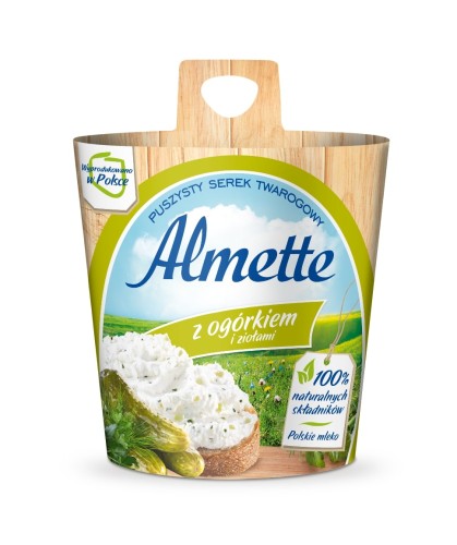 SEREK ALMETTE OGÓREK-ZIOŁ 150G HOCHLAND. [2022-09-13 02:57:56]