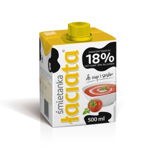 ŚMIETANA ŁACIATA 18% 0,5L