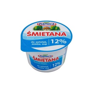 ŚMIETANA PIĄTNICA 12% 200G