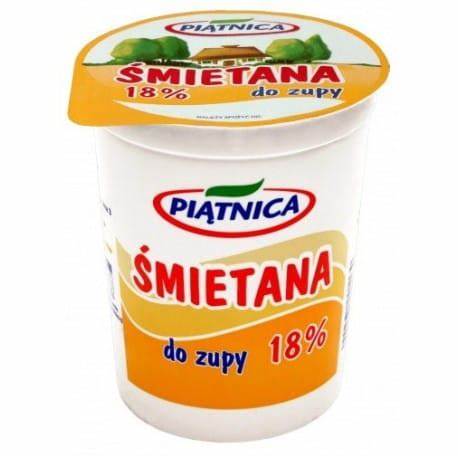 ŚMIETANA PIĄTNICA 18%  400G [2022-09-09 12:36:50]