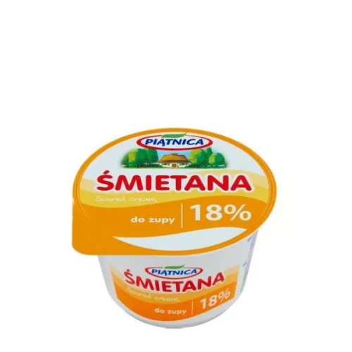 ŚMIETANA PIĄTNICA 18% 200G [2022-09-14 01:23:48]