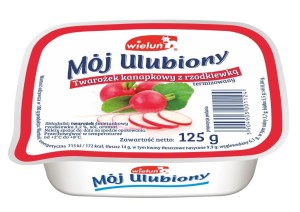 TWAROŻEK MÓJ ULUBIONY RZODKIEW 125G