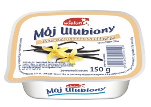 TWAROŻEK MÓJ ULUBIONY WANILIA 150G