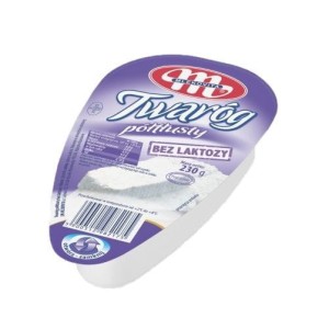 TWARÓG PÓŁTŁUSTY B/LAKT MLEKOV  230G